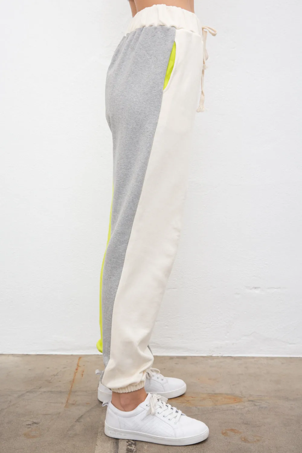 Color Clash Sweatpants