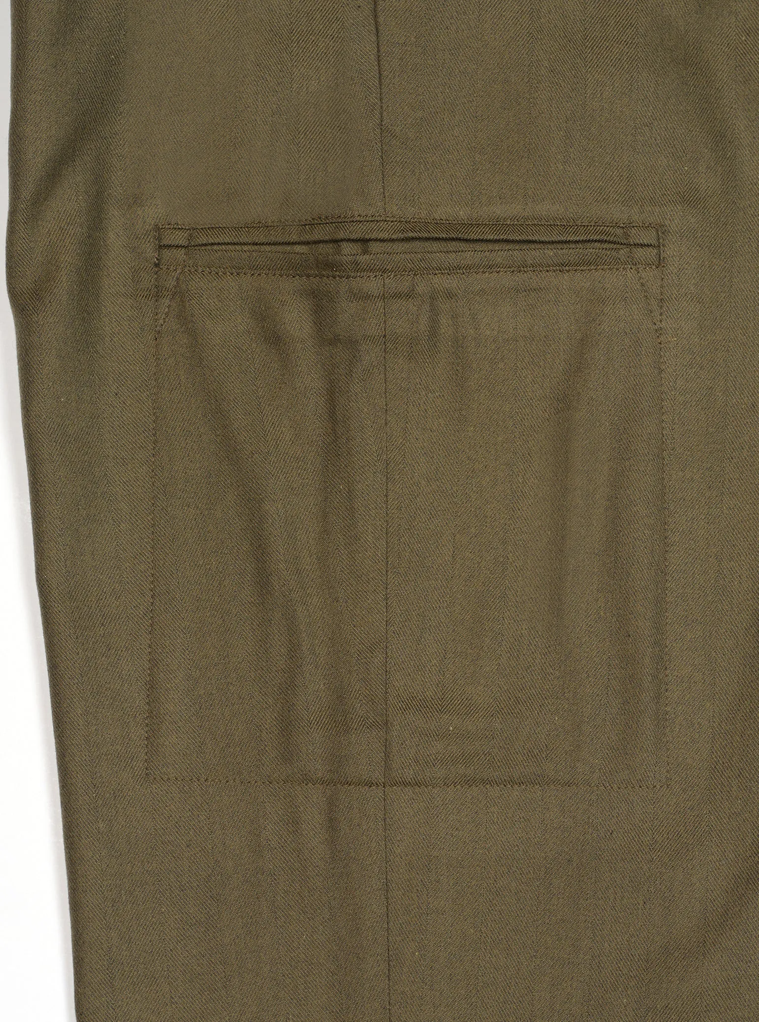 Cotton Flannel Sweatpant Olive