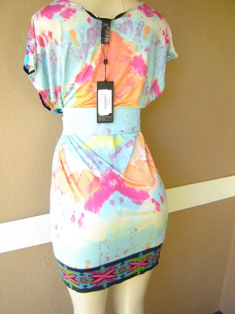 Custo Tie Dye Vintage Blend Dress Size 4/XL