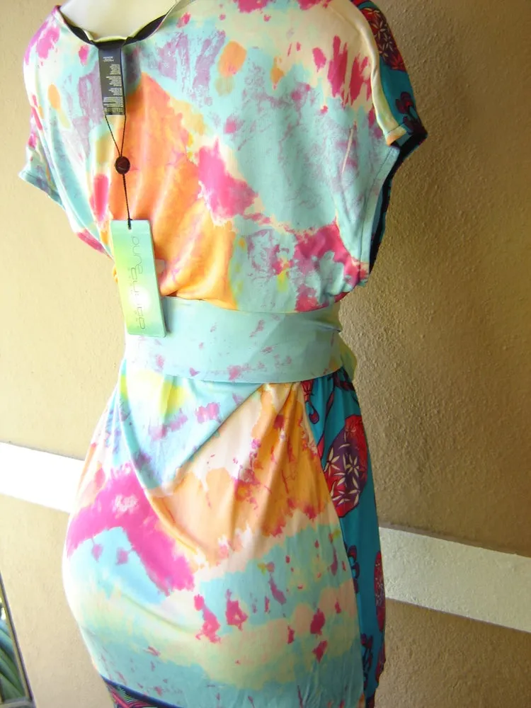 Custo Tie Dye Vintage Blend Dress Size 4/XL