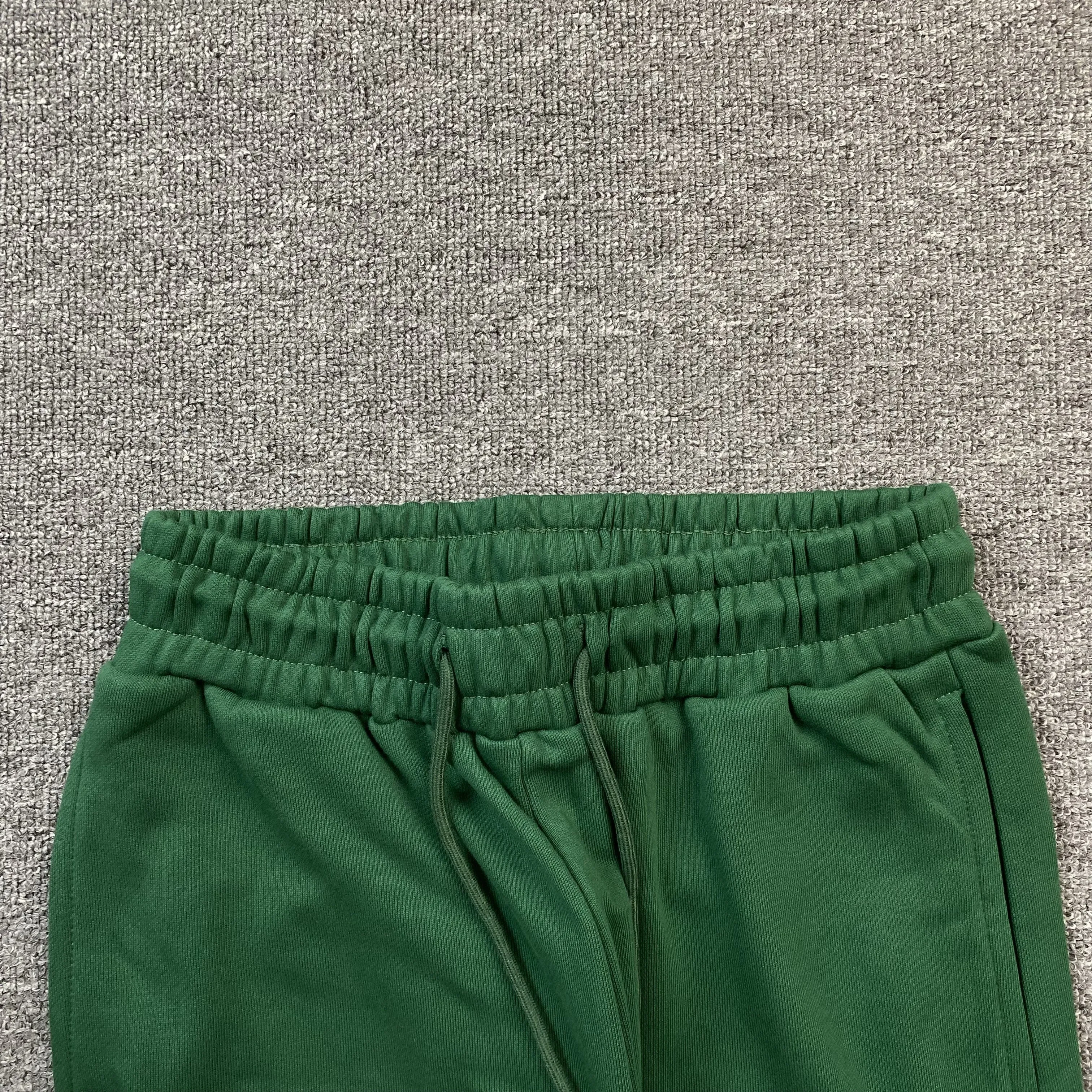 DENIM TEARS COTTON WREATH SWEATPANTS GREEN