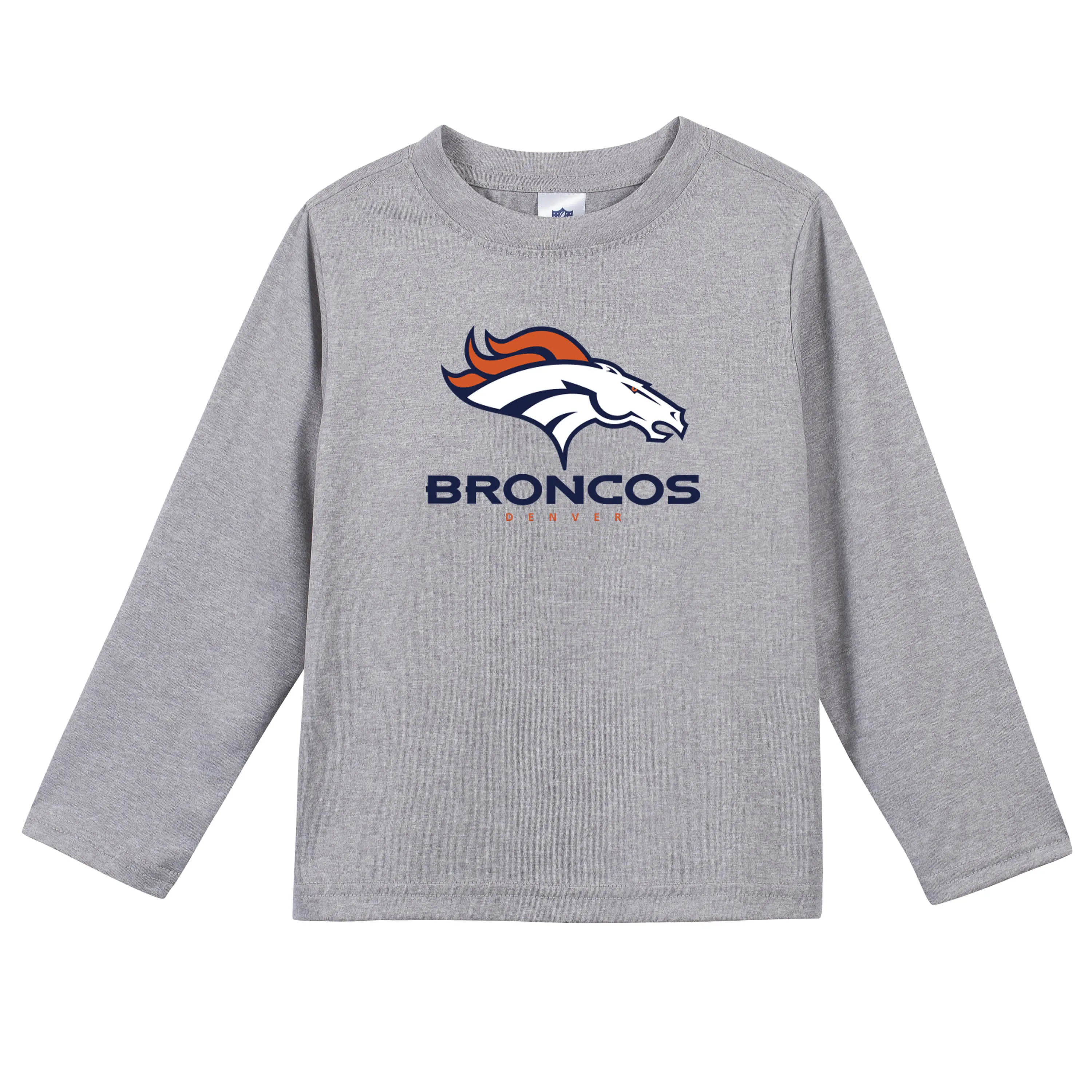 Denver Broncos Boys Long Sleeve Tee