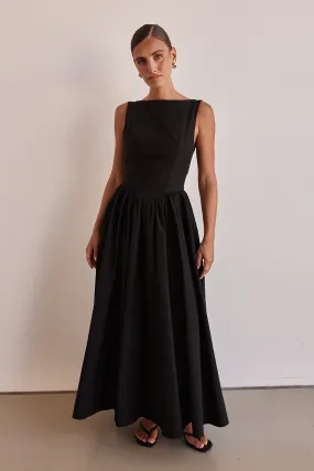 Devin Maxi Dress (Black)