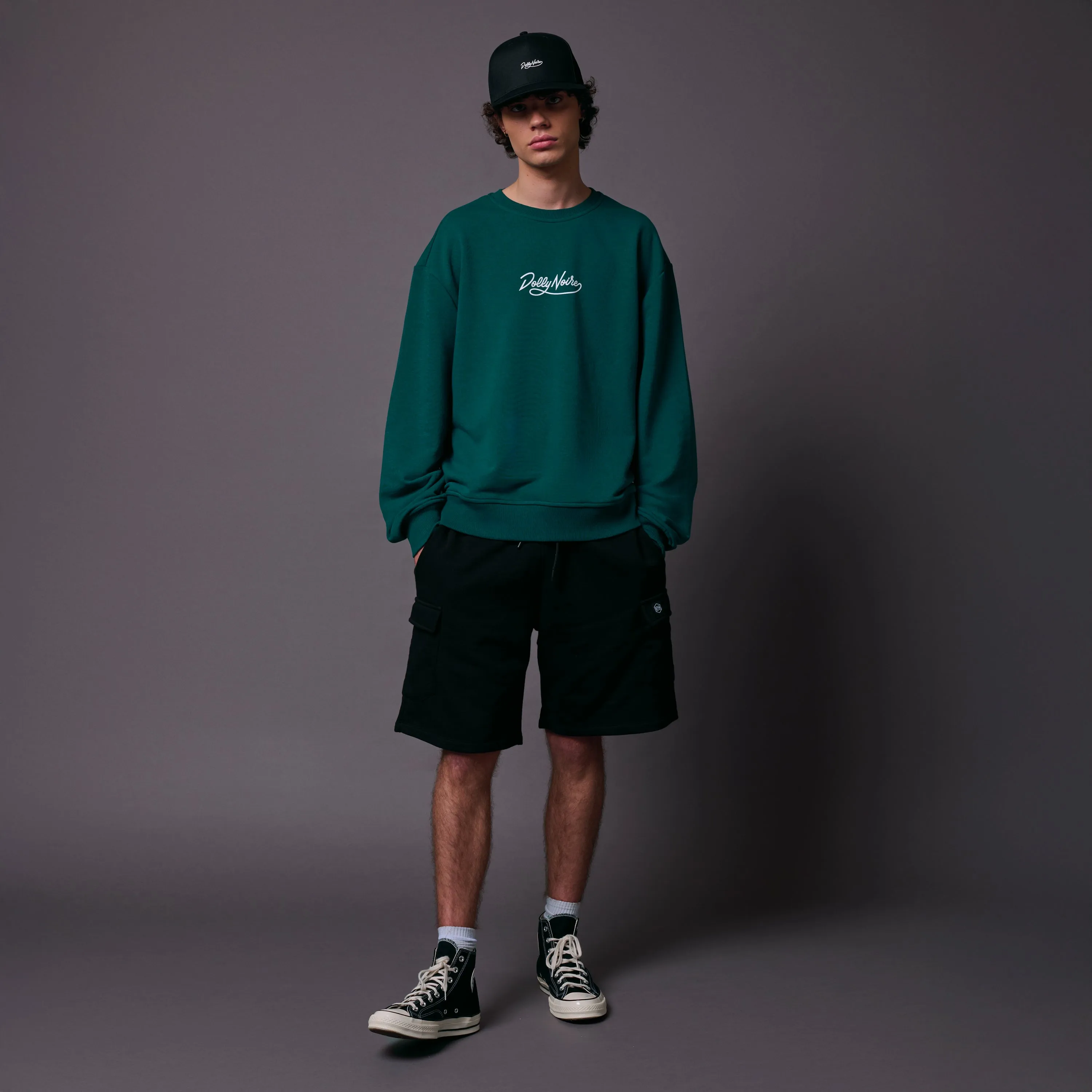 Dolly Noire Crewneck Teal