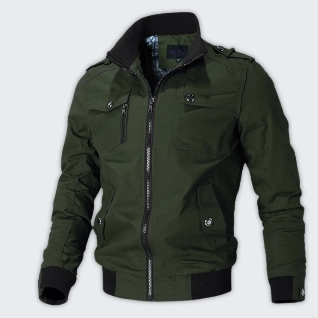 Elegant Men's Bomber Jacket by Michel | Stylish and Versatile Outerwear for Every Season