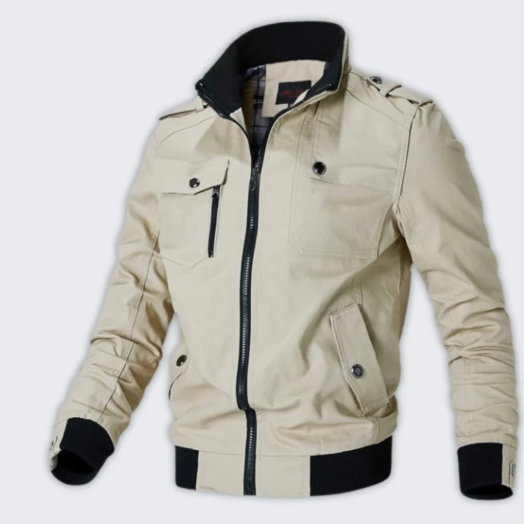 Elegant Men's Bomber Jacket by Michel | Stylish and Versatile Outerwear for Every Season