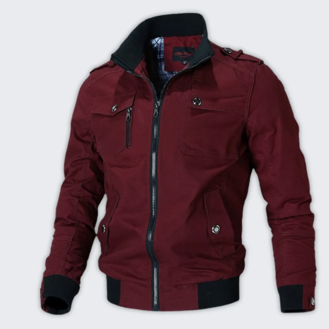 Elegant Men's Bomber Jacket by Michel | Stylish and Versatile Outerwear for Every Season