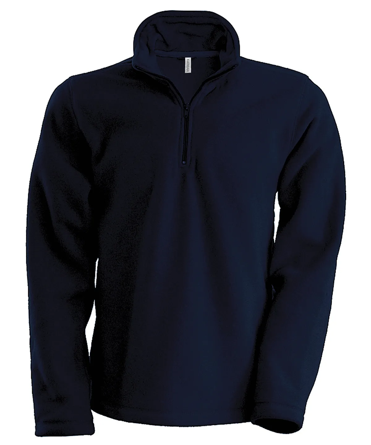 Enzo zip neck microfleece jacket | Navy