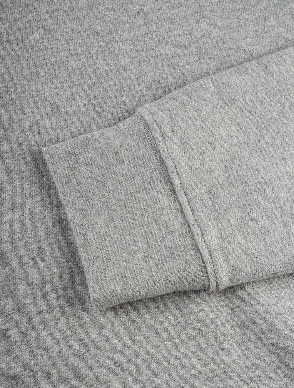 Essential Sweat Half Snap Grey