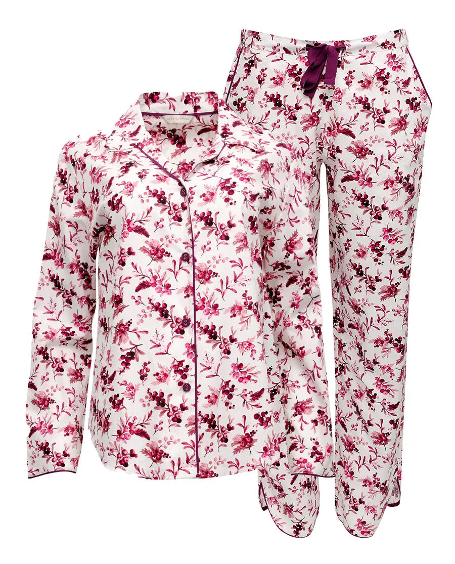 Eve Womens Berry Print Pyjama Set