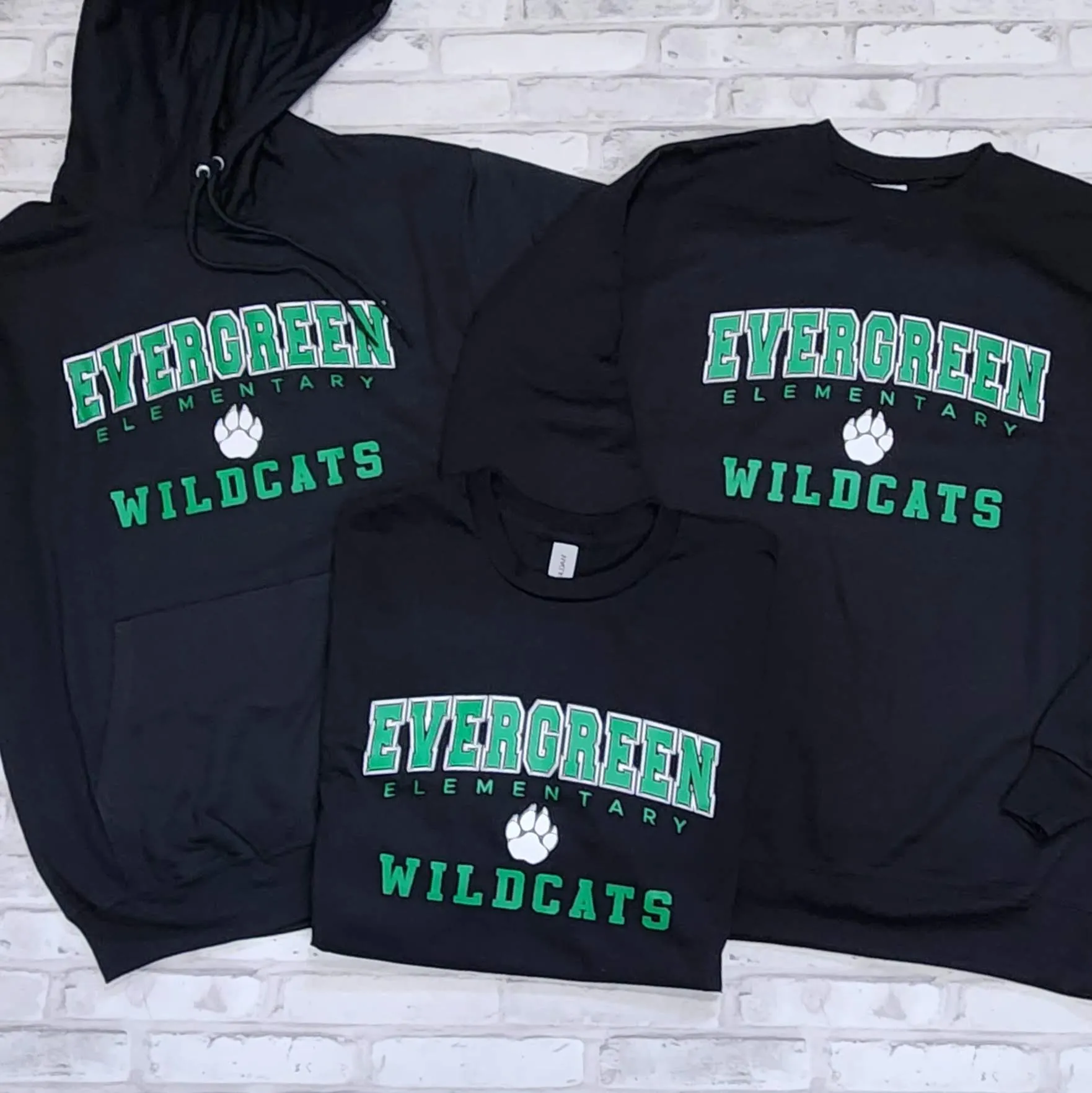 Evergreen Elementary Wildcats T-shirt