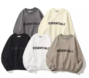 Exclusive Essential Pullover Relaxed Oversized Daily Wear Sweatshirt For Ideal Look