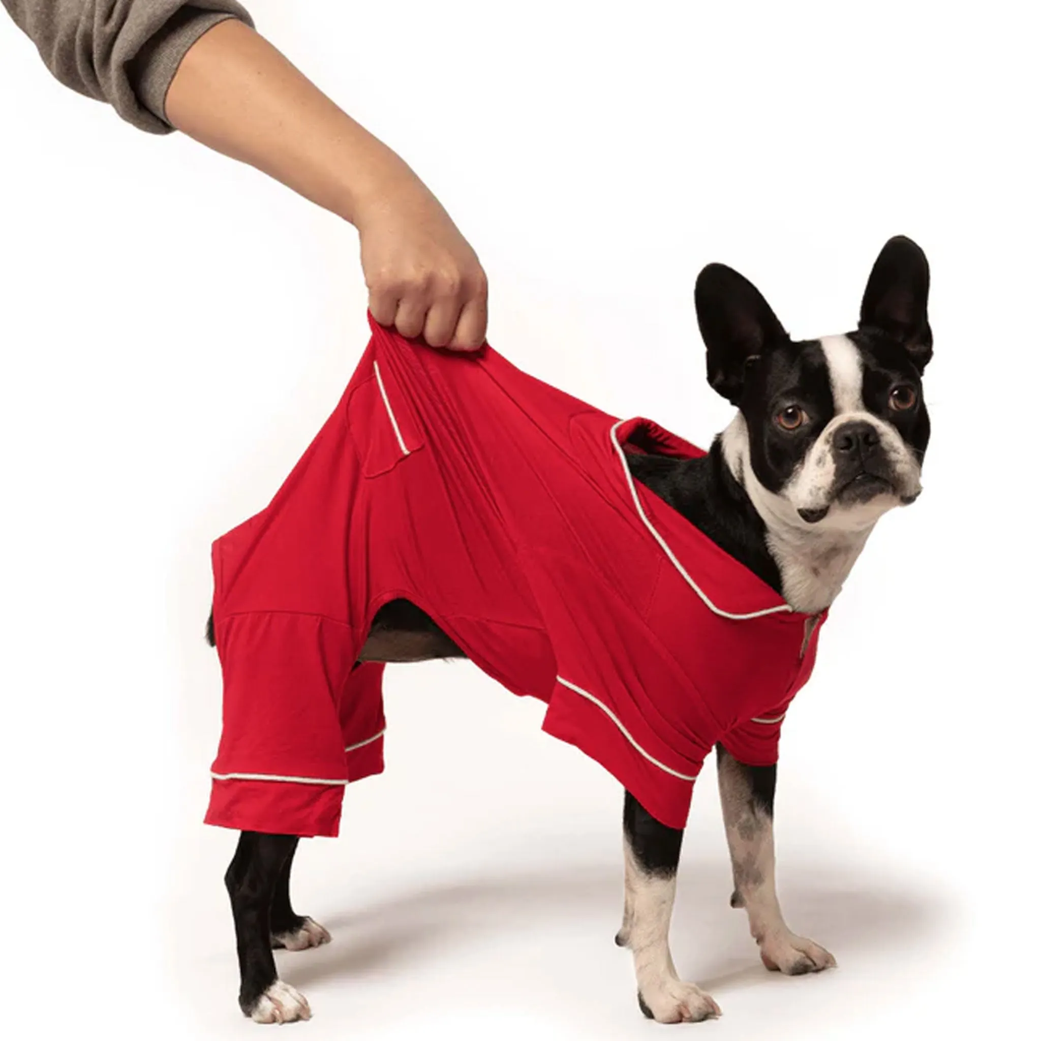 FabDog Modal Pajamas - Red