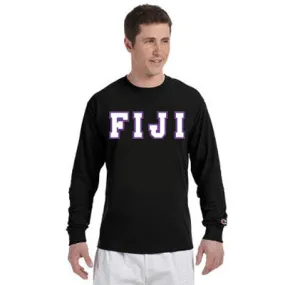 FIJI Champion Long-Sleeve Tee - Champion CC8C - TWILL