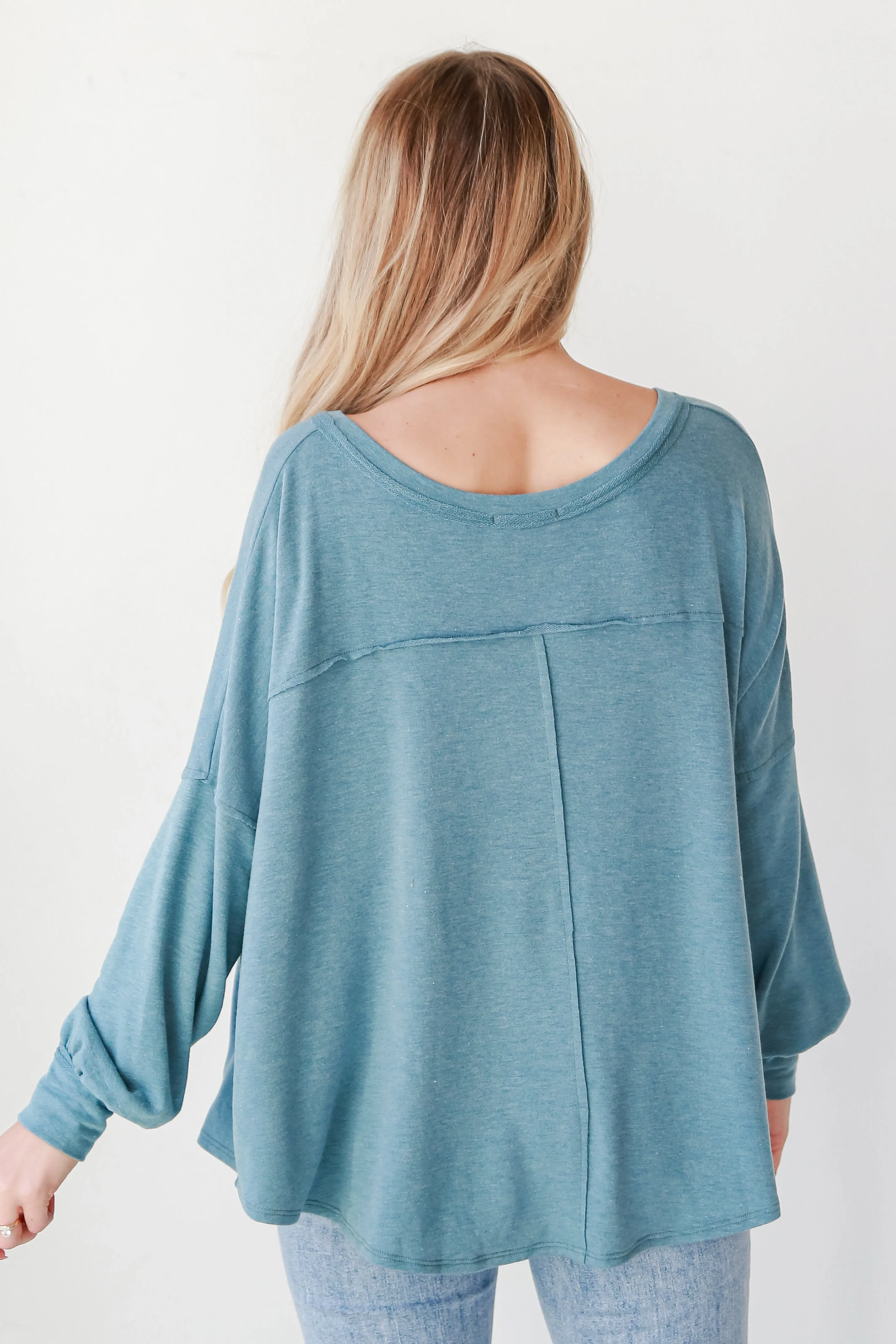 FINAL SALE - Rylee Oversized Knit Top - DOORBUSTER