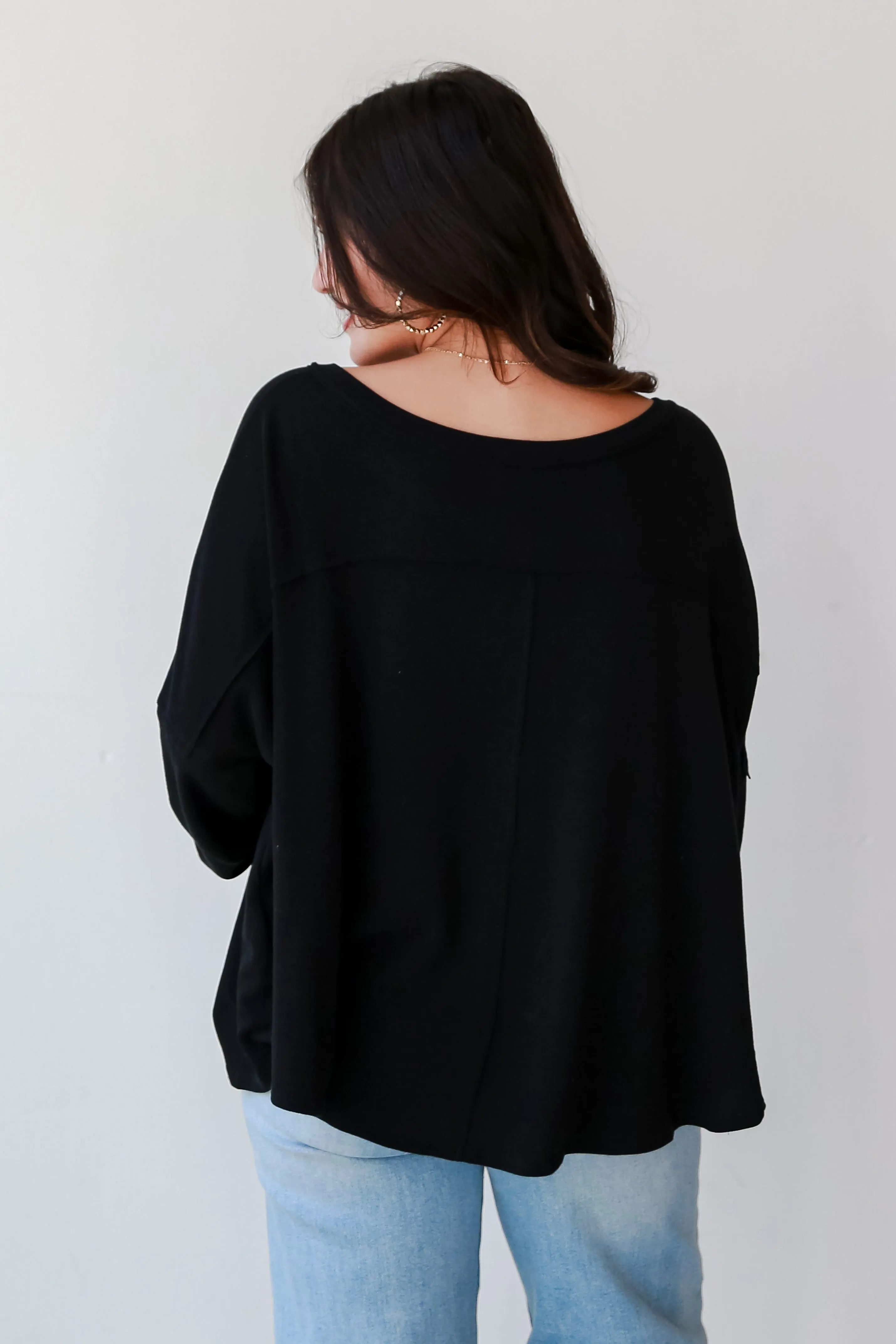 FINAL SALE - Rylee Oversized Knit Top - DOORBUSTER