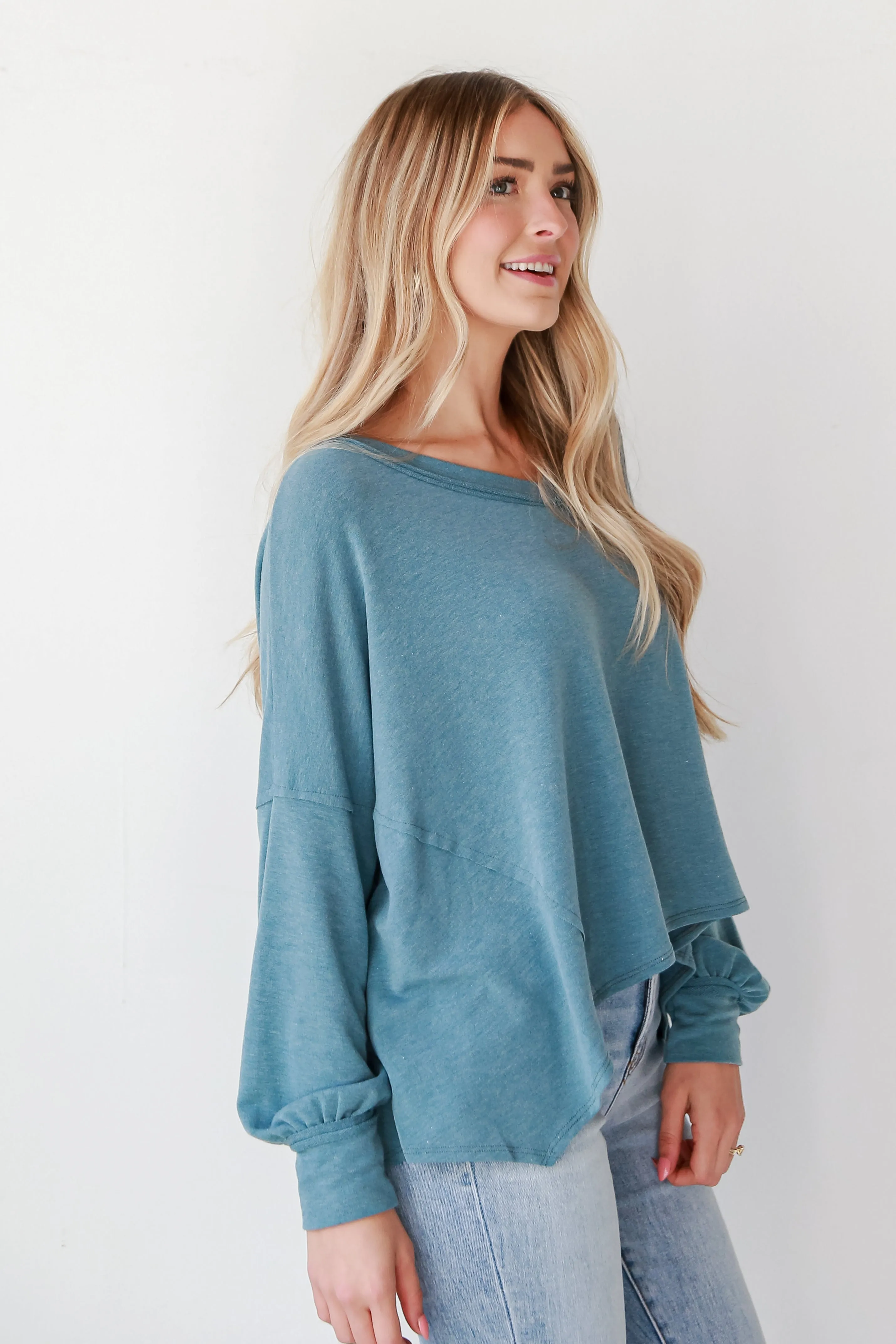 FINAL SALE - Rylee Oversized Knit Top - DOORBUSTER