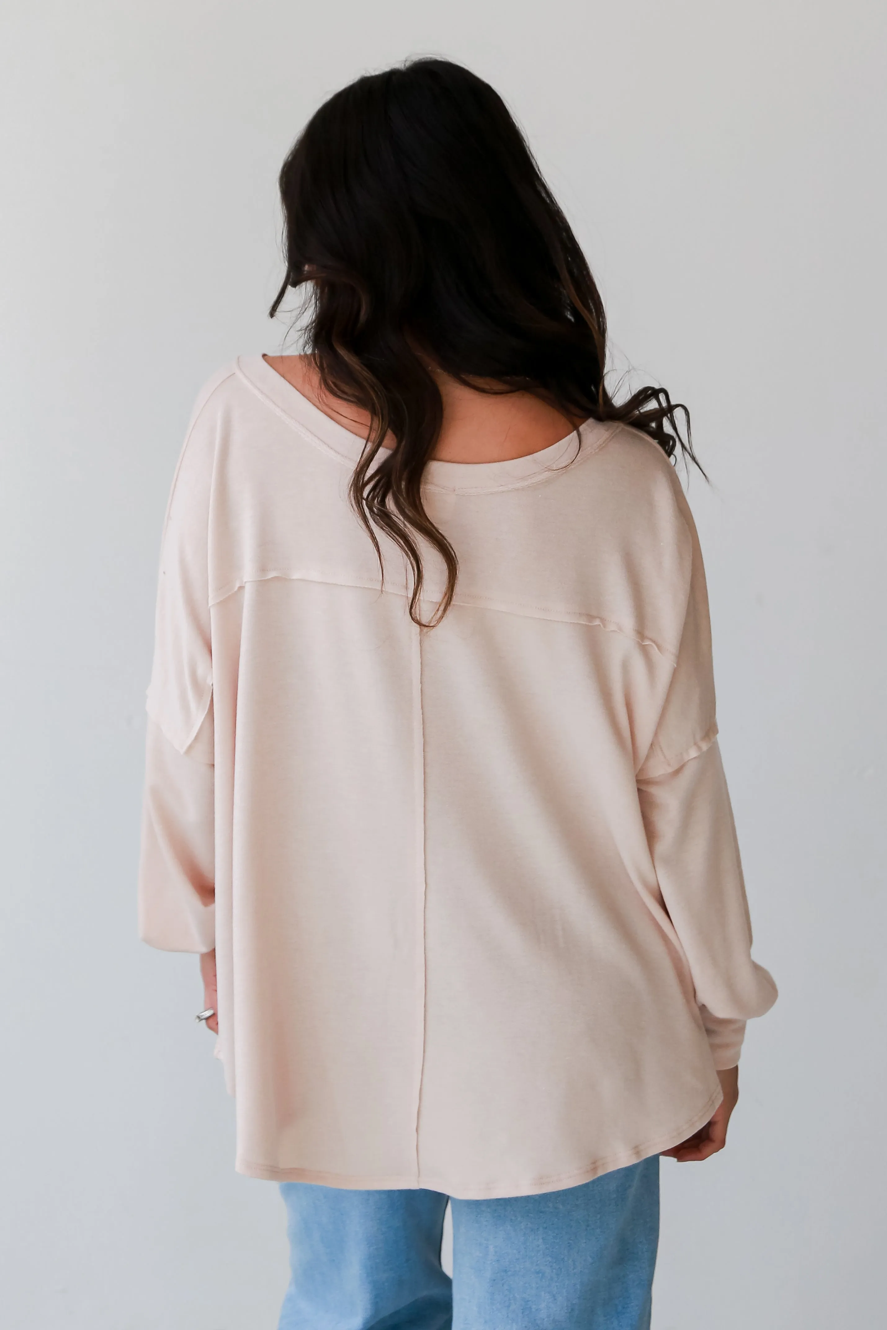 FINAL SALE - Rylee Oversized Knit Top - DOORBUSTER