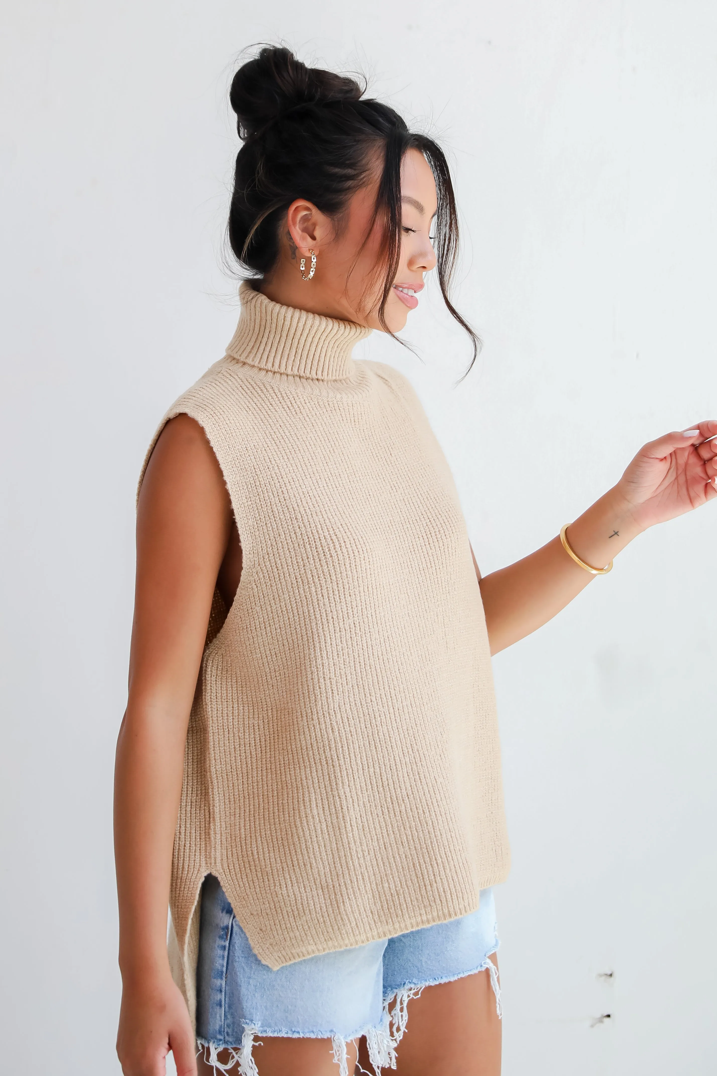 FINAL SALE - Sophisticated Ways Turtleneck Sweater Top