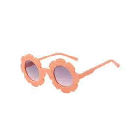 Flower Sunglass, Tangerine