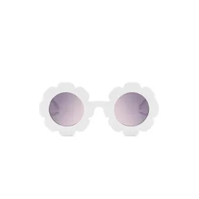 Flower Sunglass, White