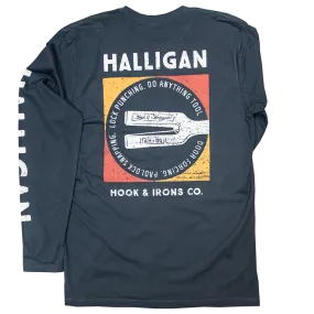 Halligan - Navy Long Sleeve Tee