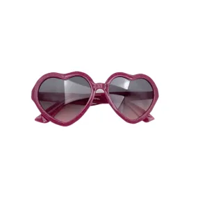 Heart Sunglass, Raspberry