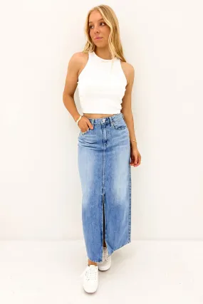 Hi Maxi Skirt Pacific Fade