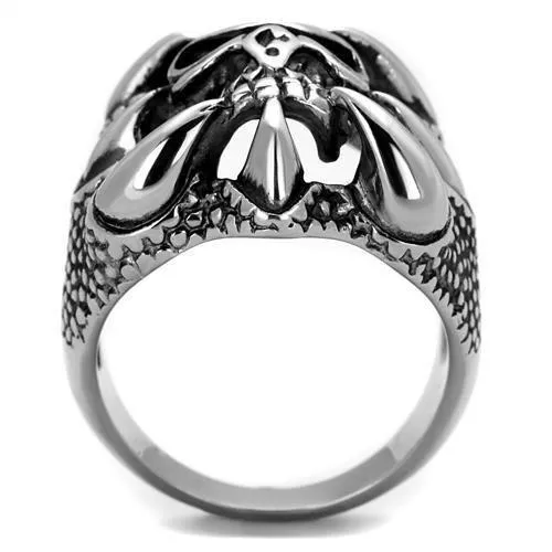 High polished (no plating) Stainless Steel Ring with No Stone for Women Style TK1930