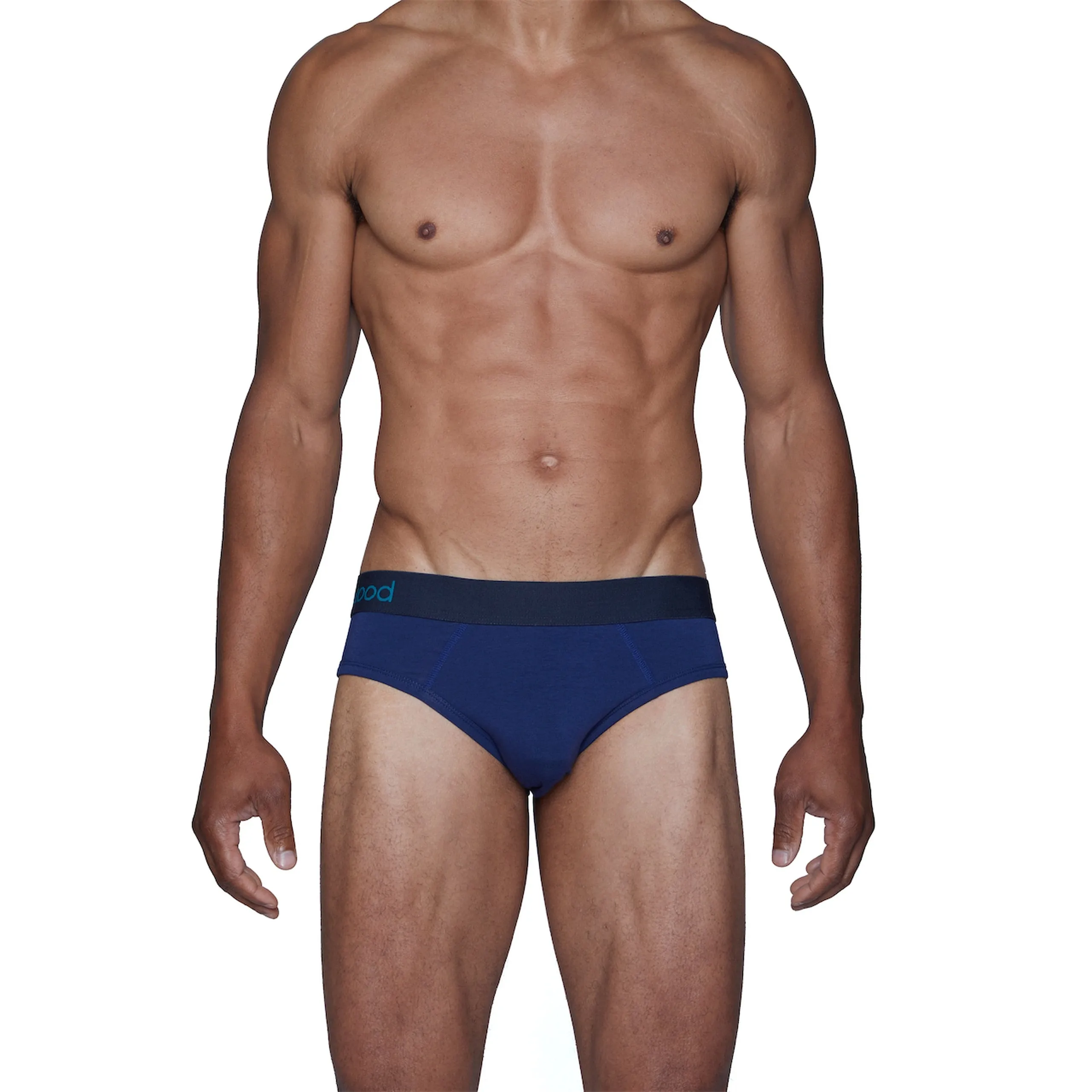 Hip Brief in Deep Space Blue by Wood Underwear