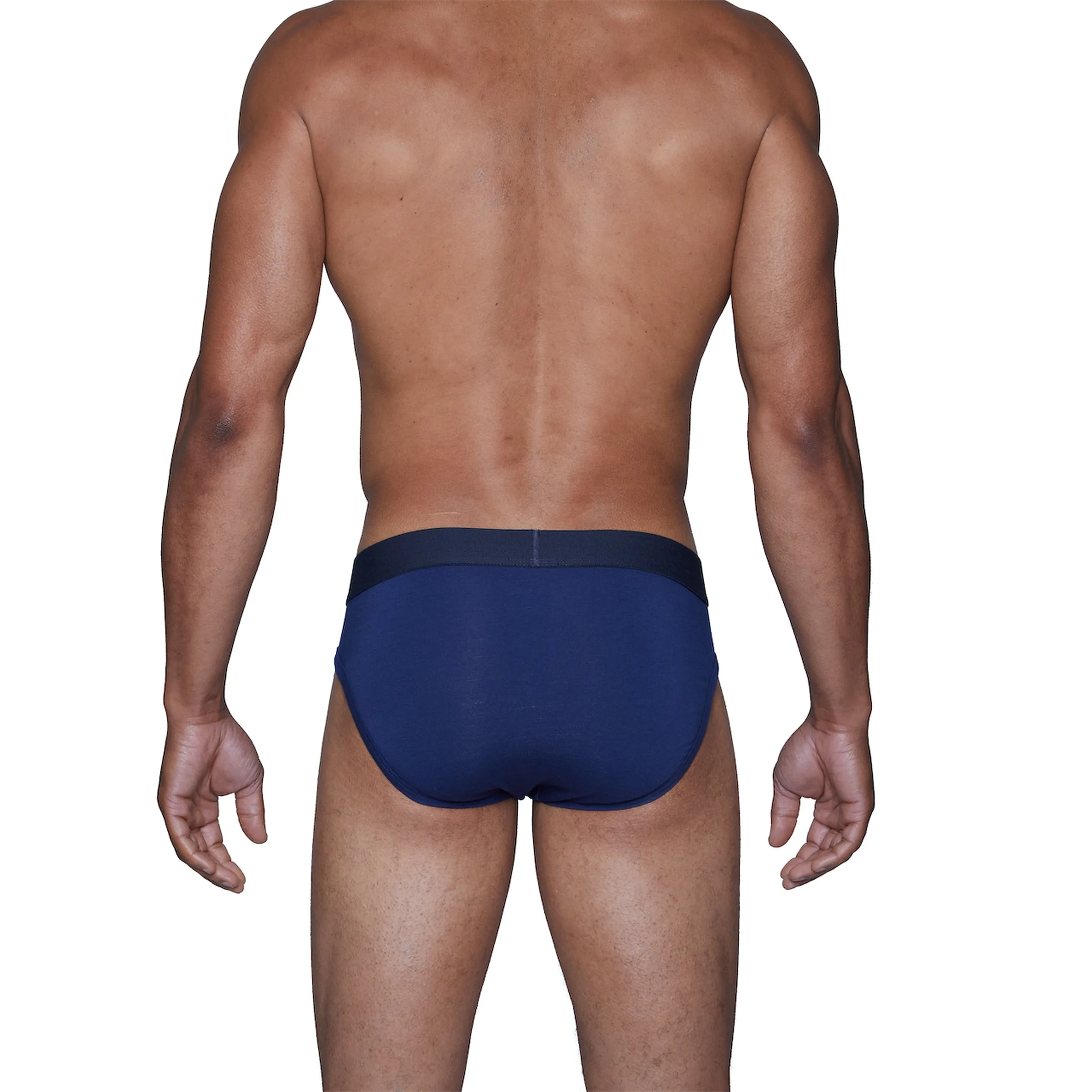 Hip Brief in Deep Space Blue by Wood Underwear