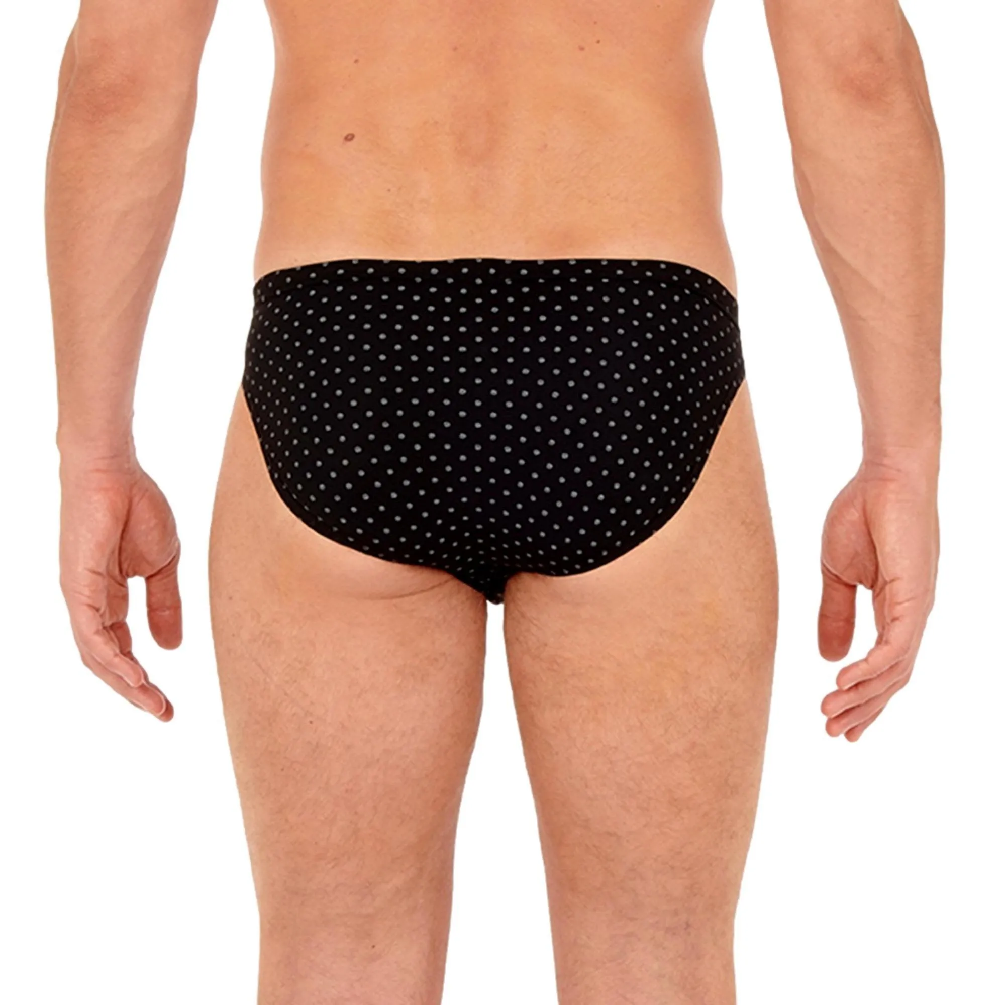 Hom Max Comfort Micro Brief - Black Print