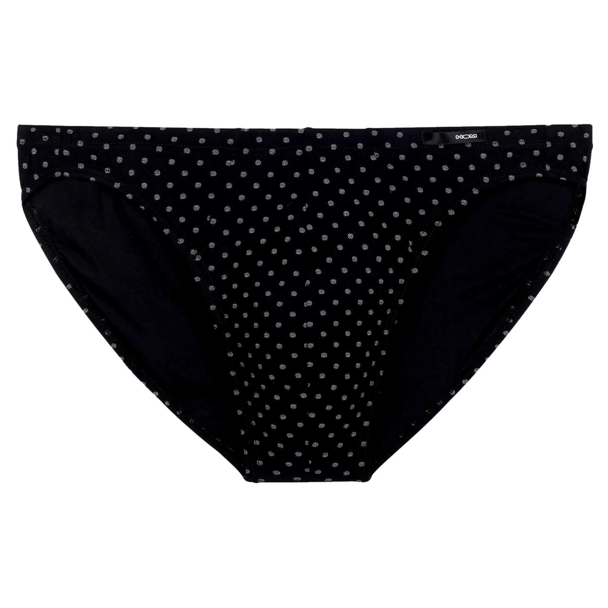 Hom Max Comfort Micro Brief - Black Print