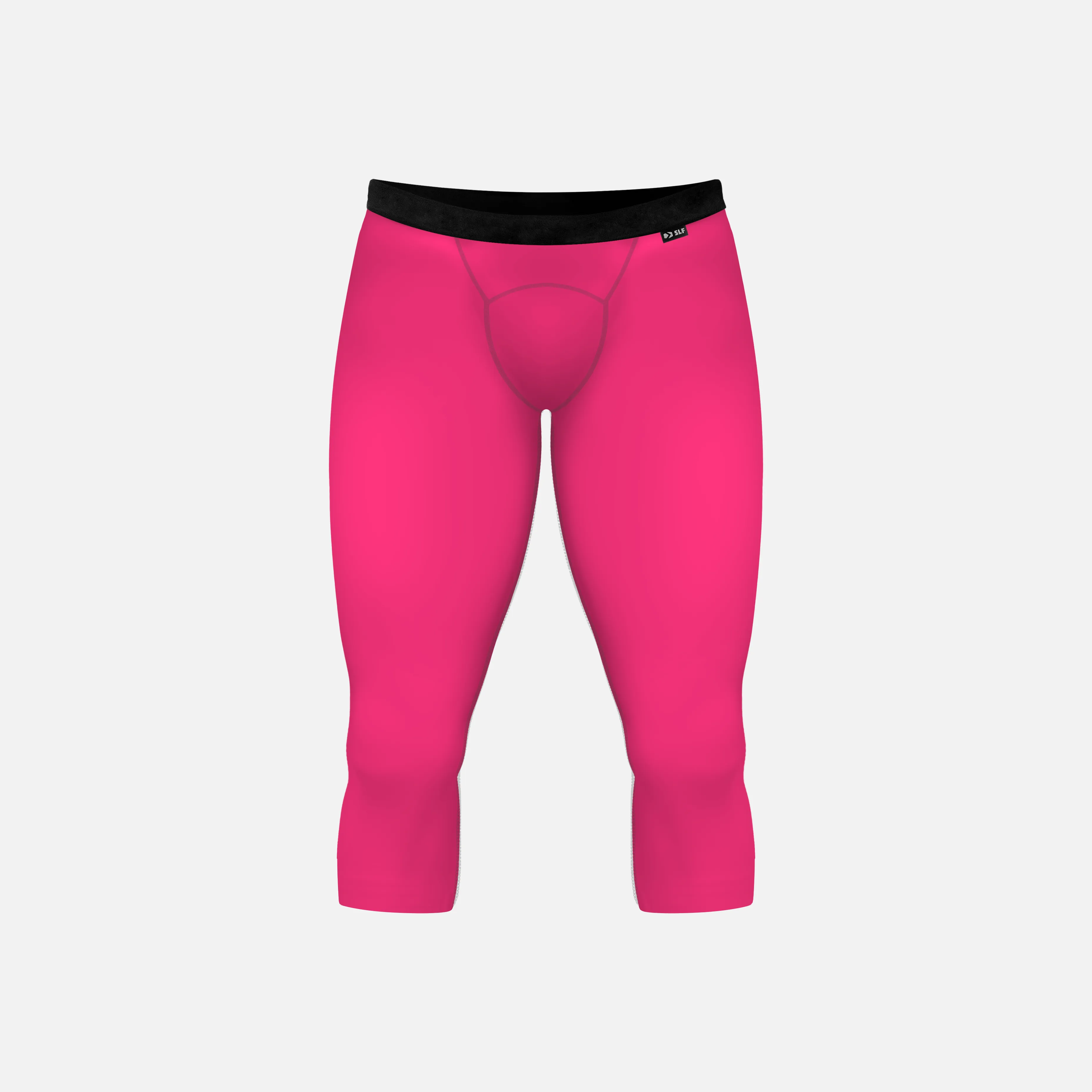 Hue Pink 3/4 Tights for men - Big