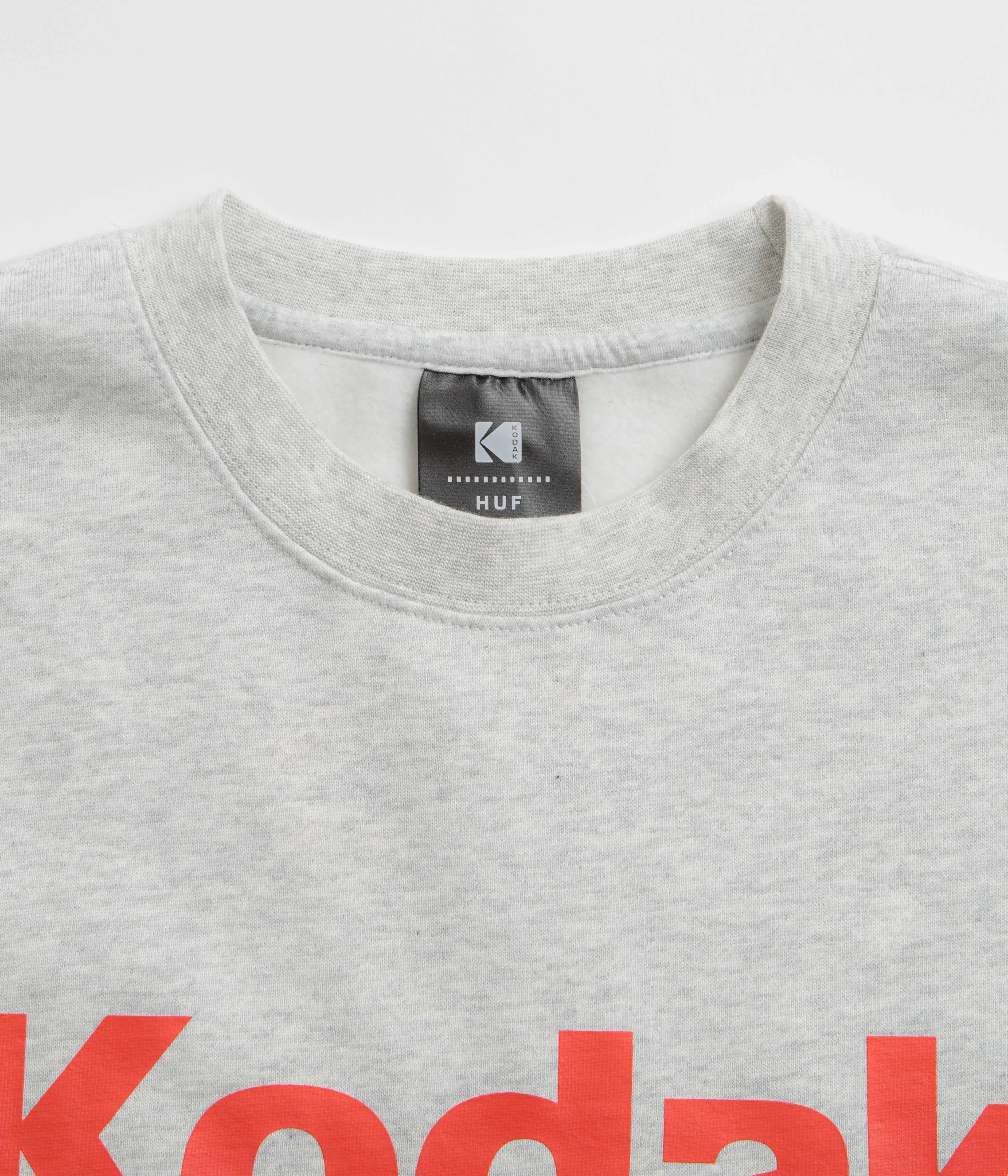 HUF x Kodak Golden Hour Crewneck Sweatshirt - Ash