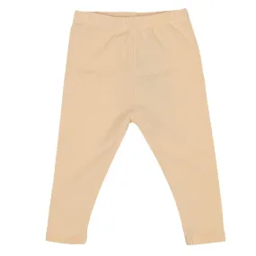 Infant Girls Plain Tights - Beige