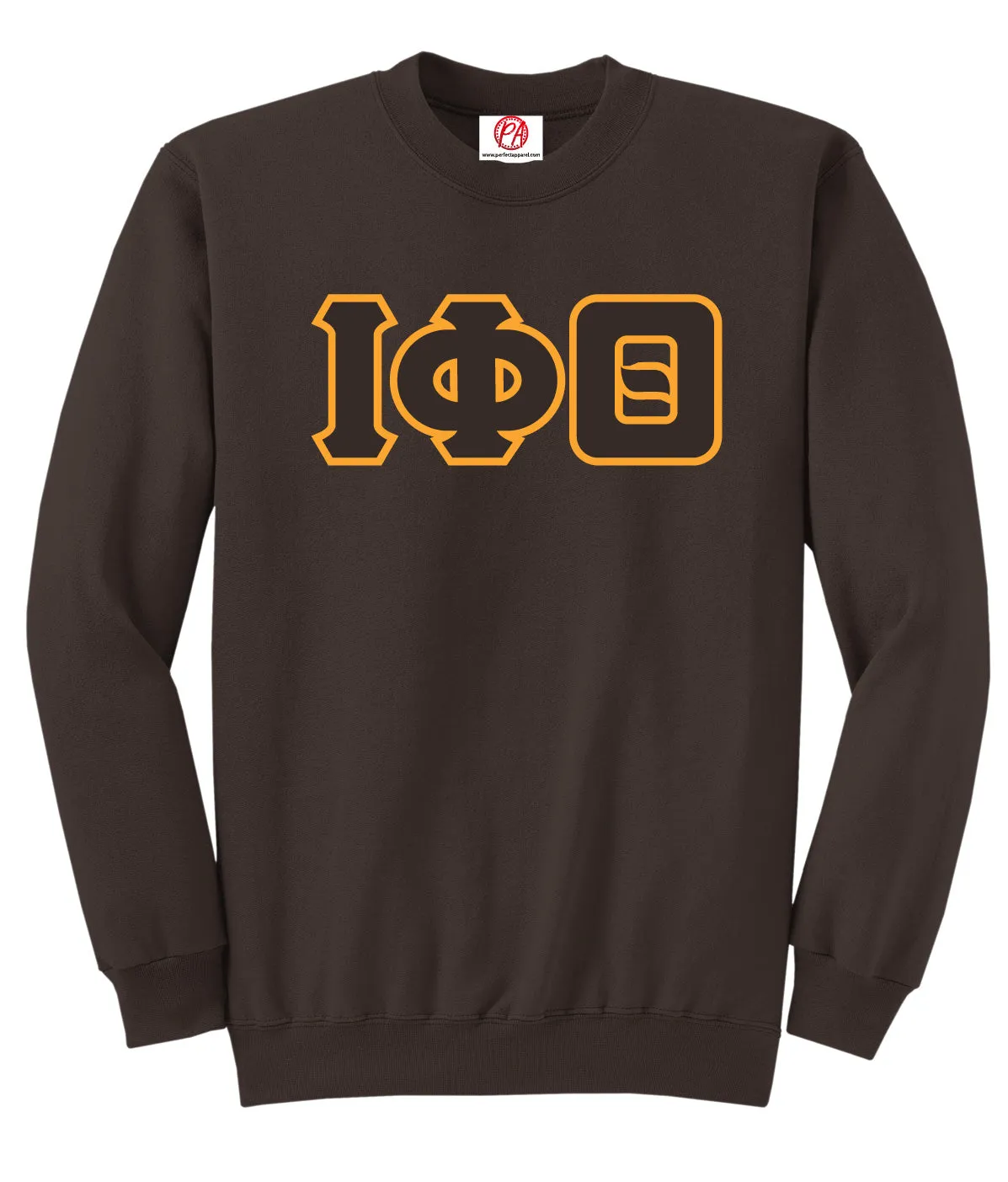 Iota Greek 3 Letter Crewneck Sweatshirt - Iota Phi Theta