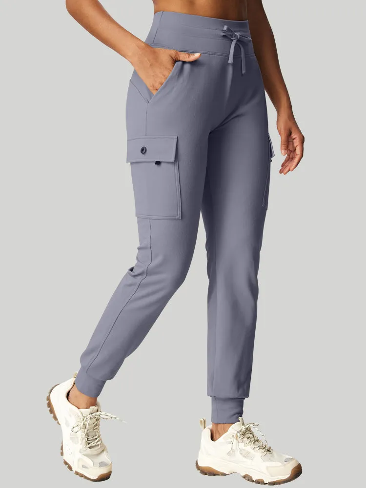 IUGA HeatLab® Women's Fleece Lined Water Resistant Cargo Sweatpants