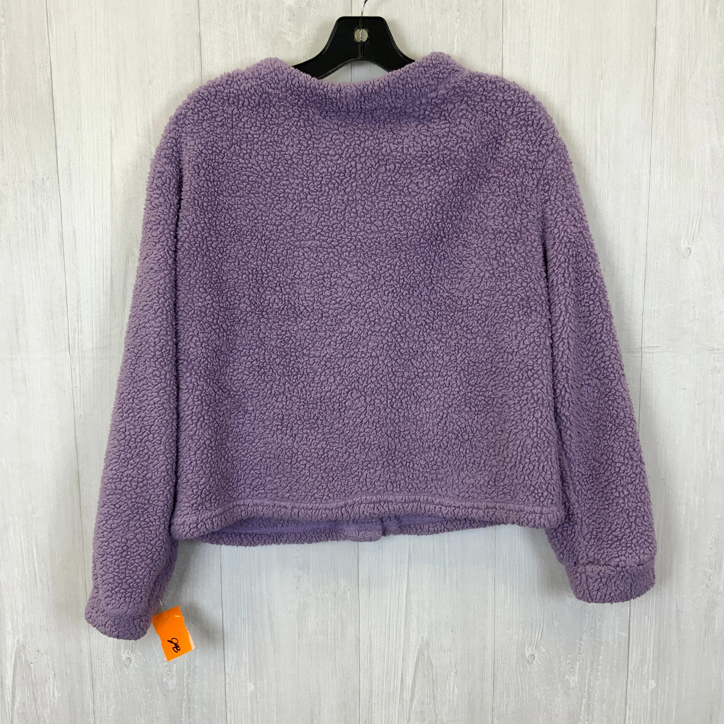 Jacket Fleece By Clothes Mentor In Purple, Size: S