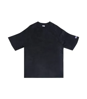 Japan Line Raglan Short Sleeve T-Shirt Black