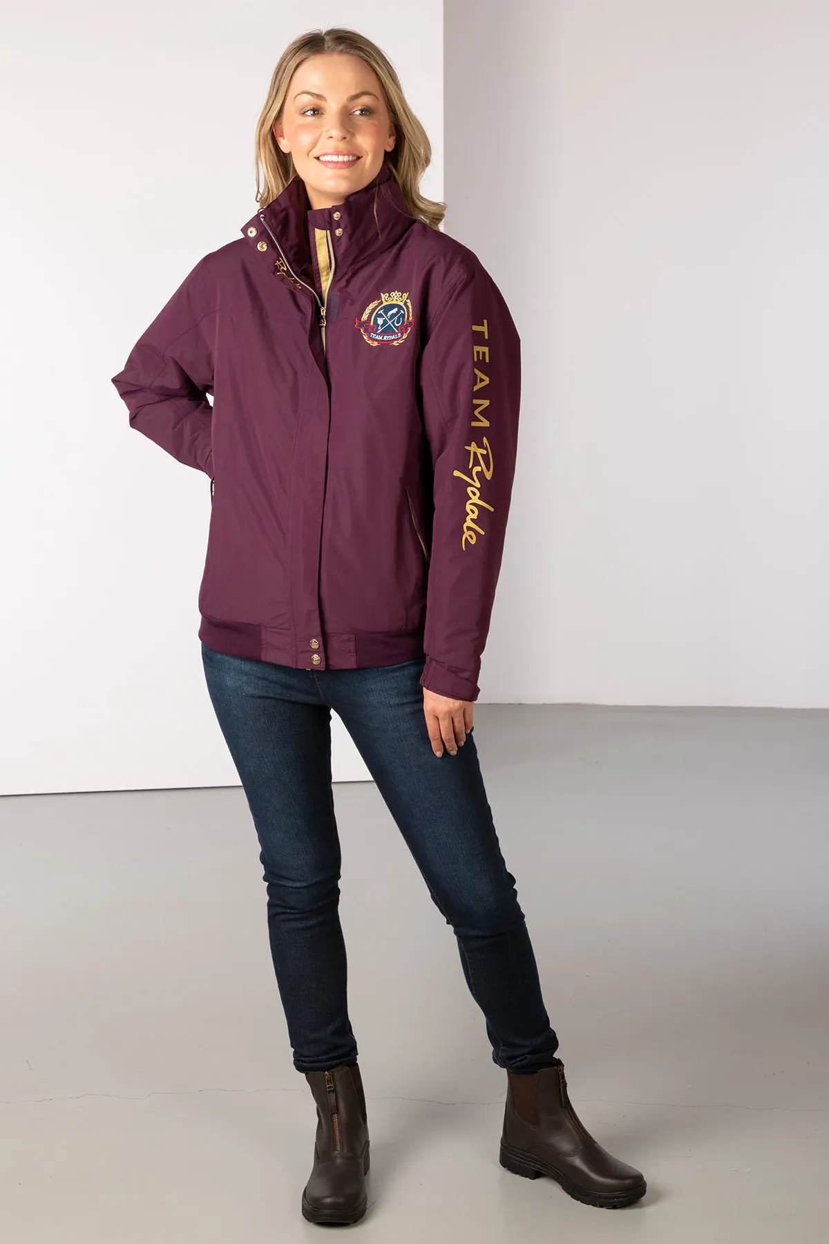 Ladies Emblem Bomber Jacket - Ripon