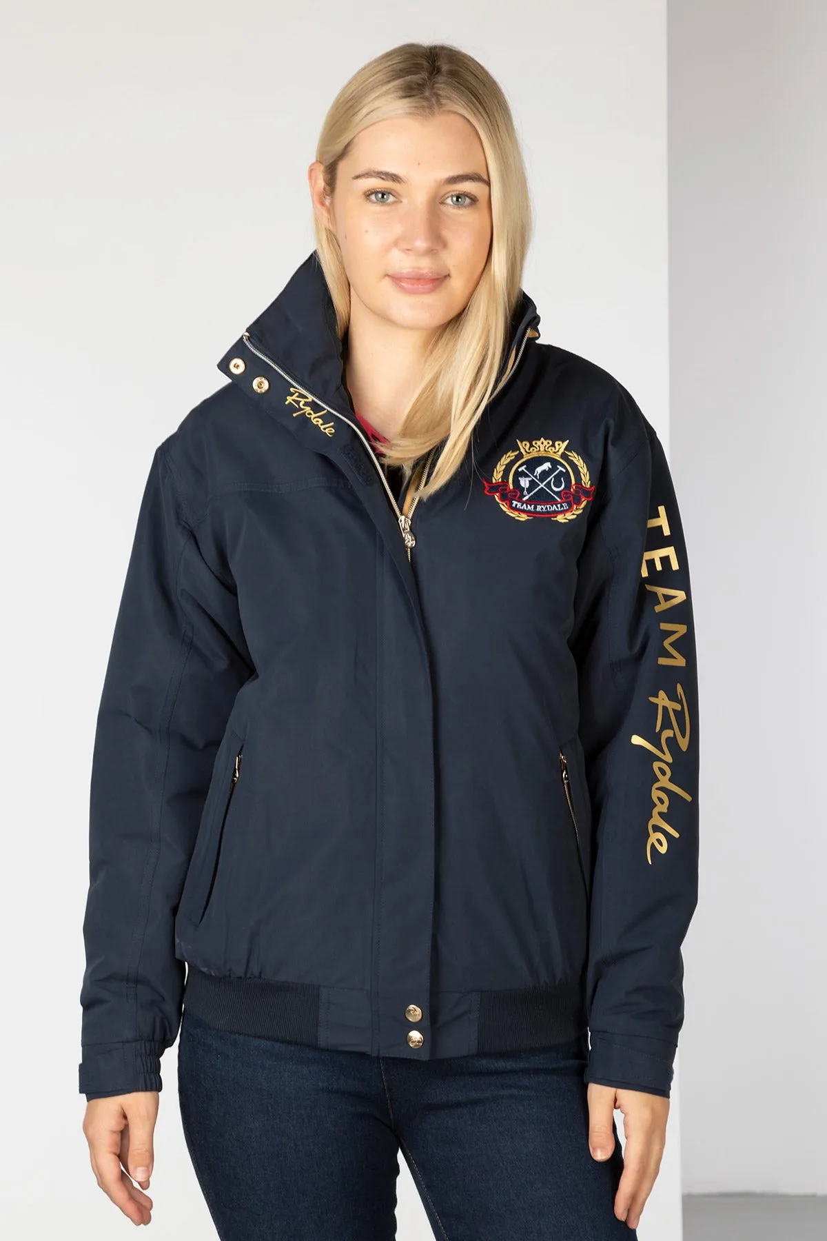 Ladies Emblem Bomber Jacket - Ripon