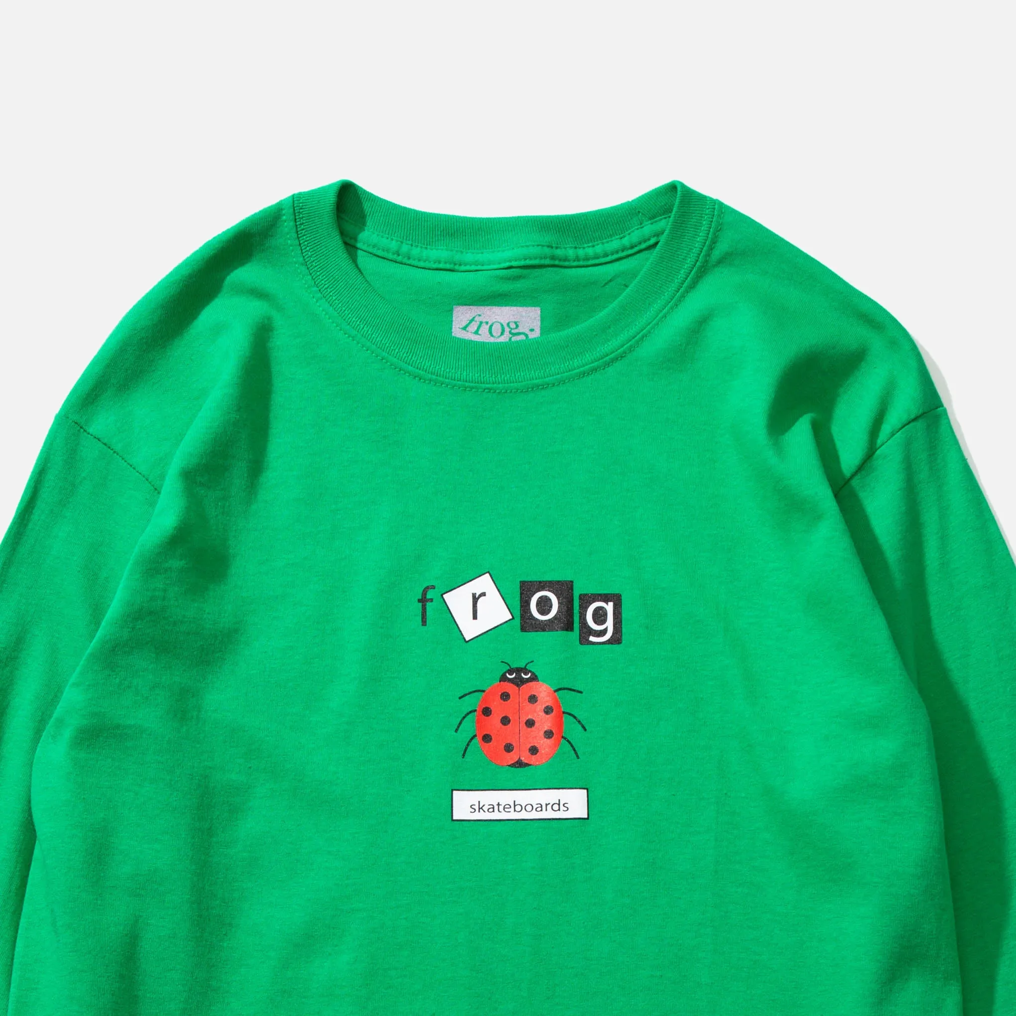 Lady Bug Long sleeve T-shirt - Kelly Green