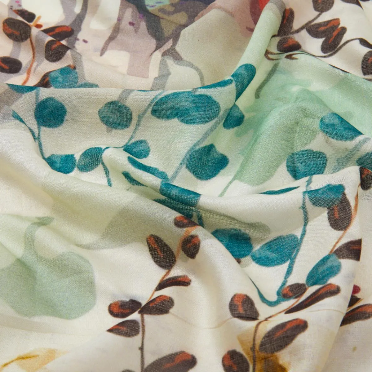 Lois Floral Print Scarf