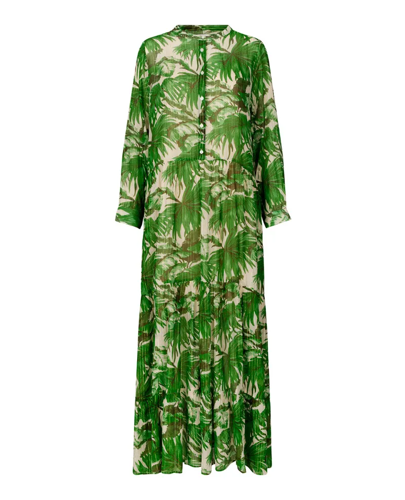 Lollys Laundry Nee Green Maxi Dress