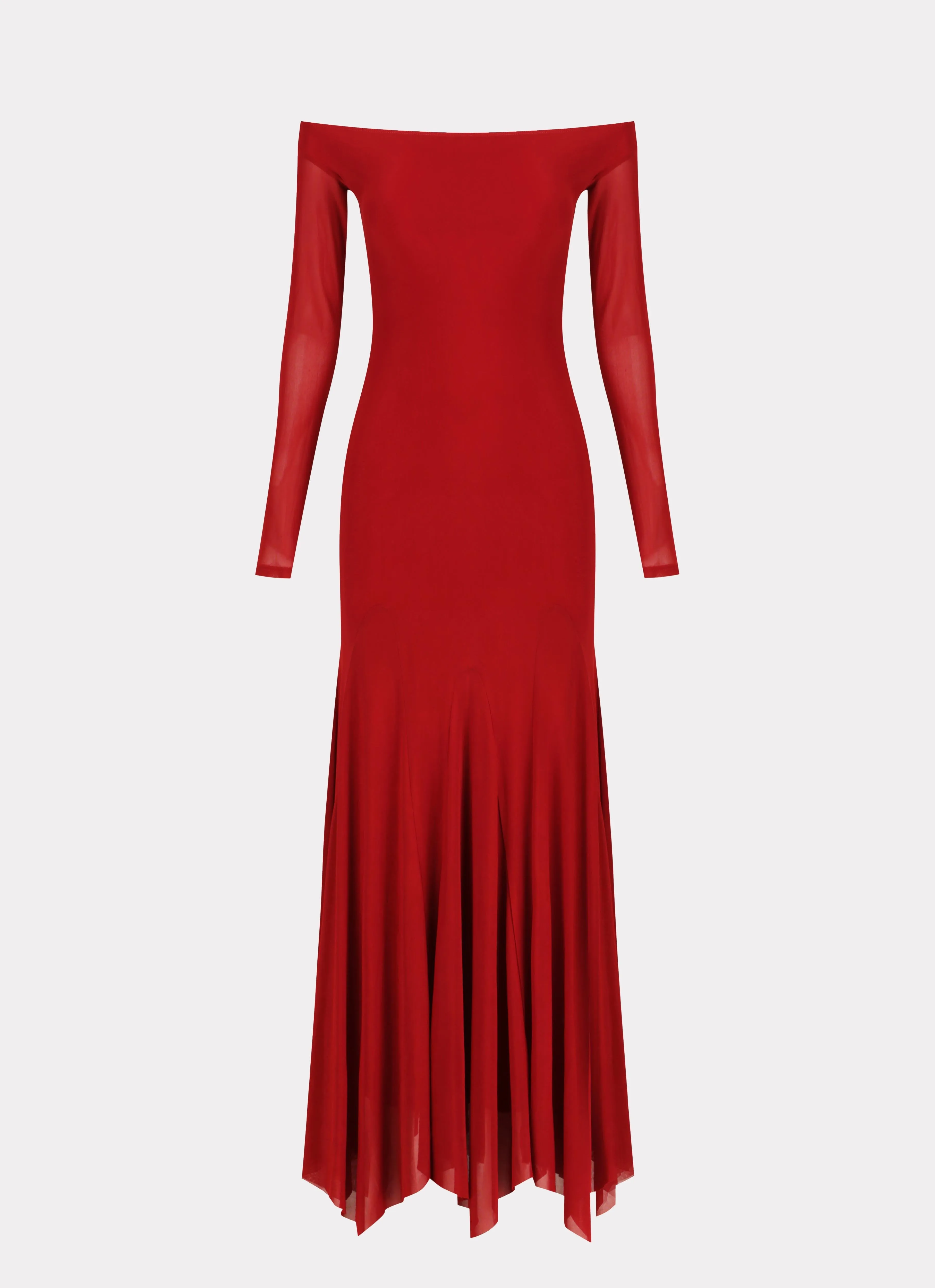 Maribel Maxi Dress - Red