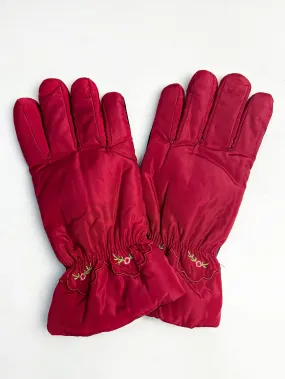 Maroon Winter Gloves For Women / Girls Winter Gloves / Full Finger Gloves WG04