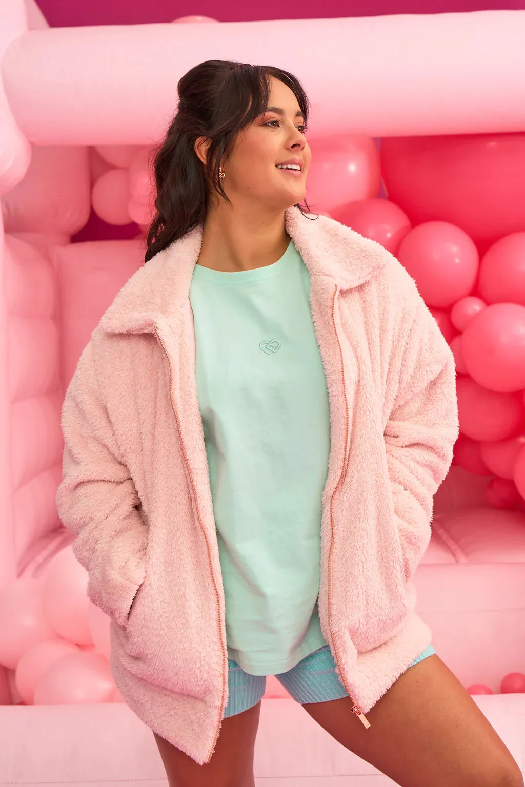 Marshmallow Teddy Jacket -Claudia Dean