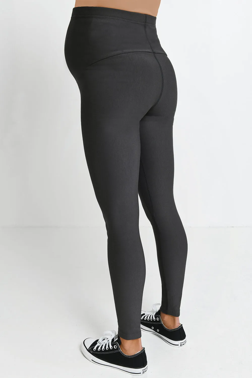 Maternity Winter Everyday Leggings - Dark Grey