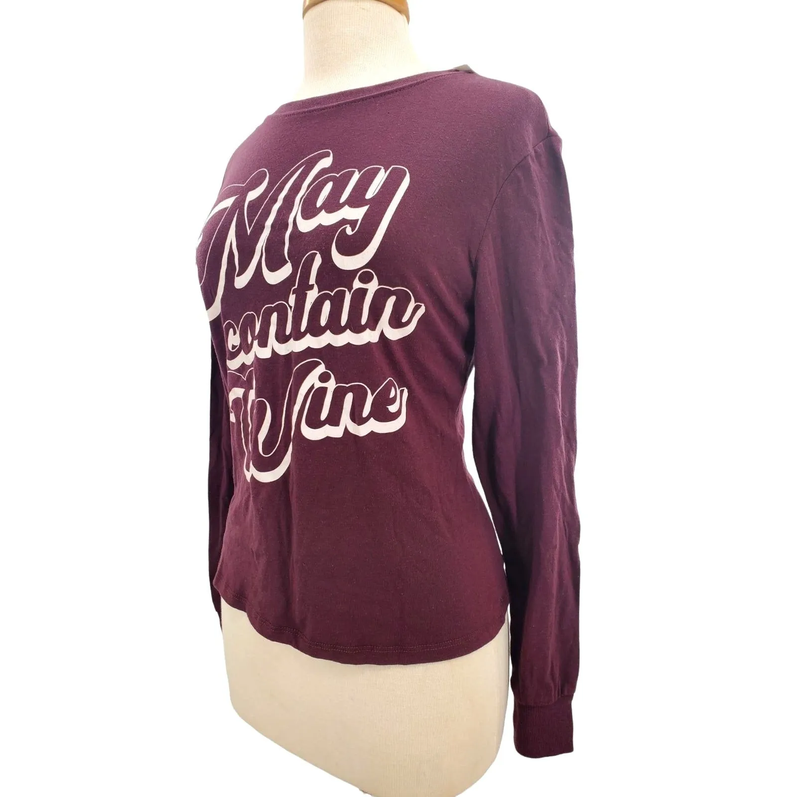 MAY CONTAIN WINE Zoe Liv Lightweight top Long-Sleeve T-shirt